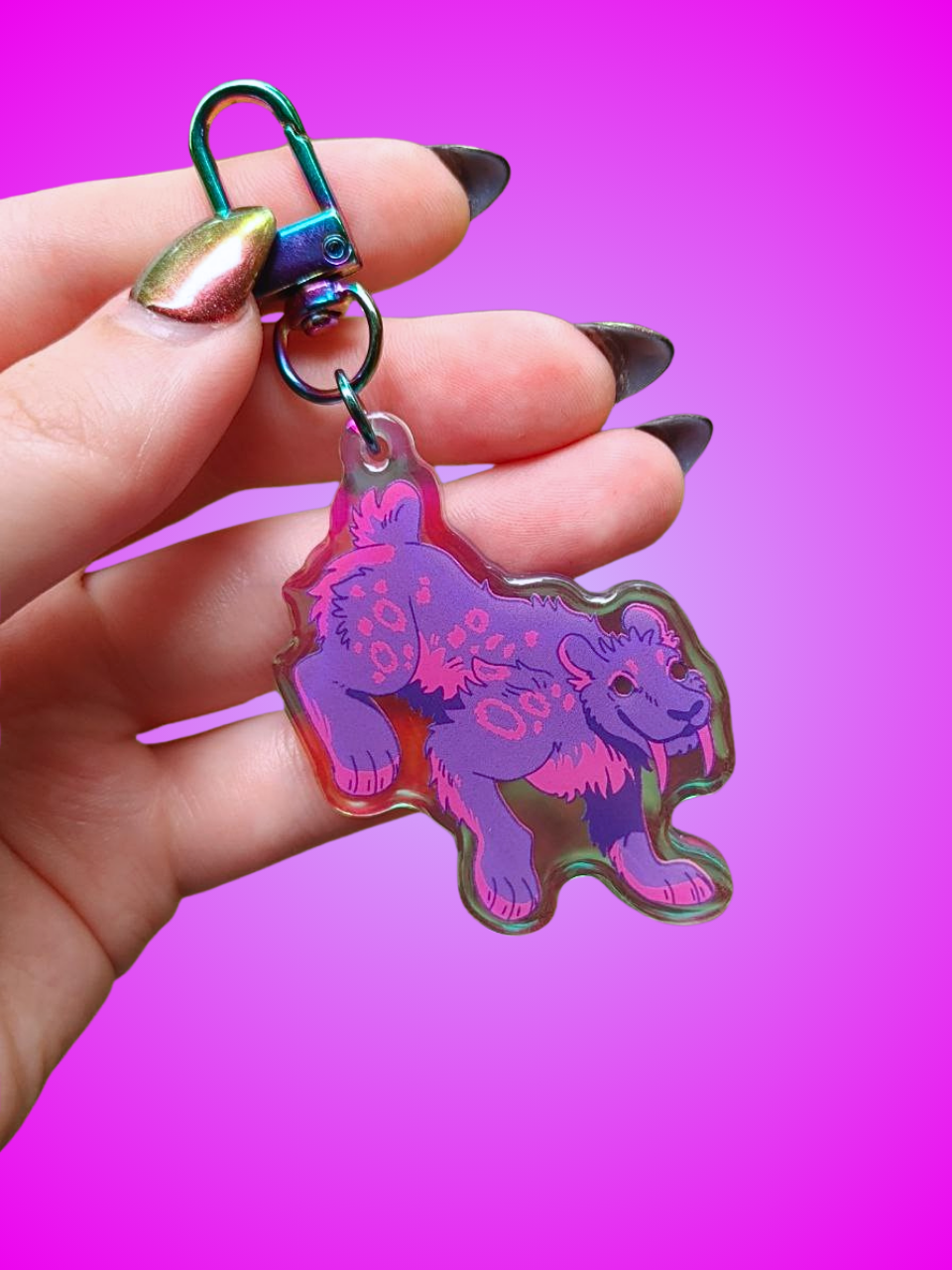 SABRETOOTH / ACRYLIC KEYCHAIN
